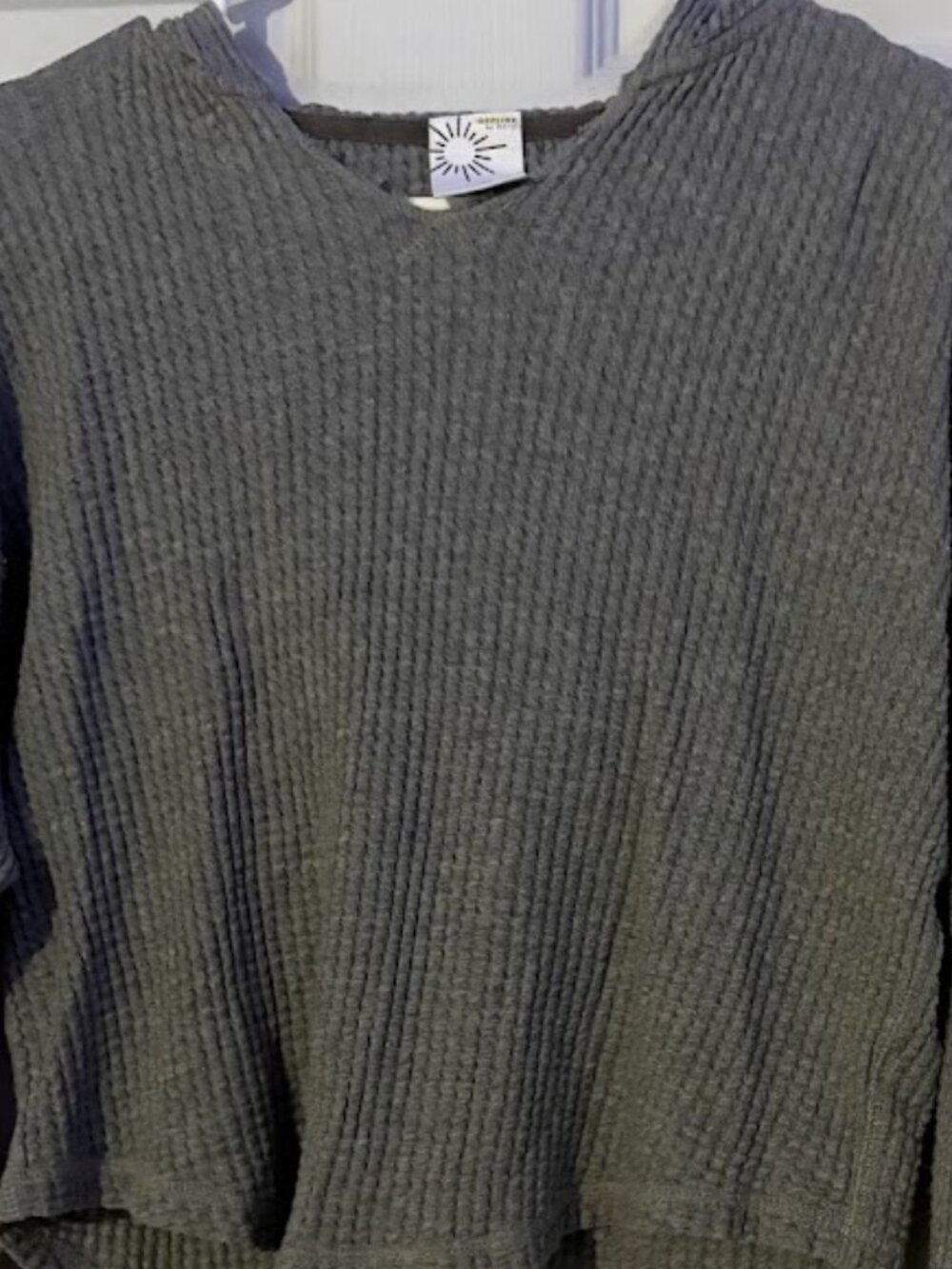 OFFLINE by Aerie Textured Hooded Sweater
